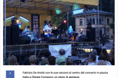 Giornale Di Como - Concerto a Olgiate Comasco